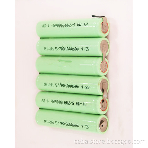 2.4v Ni-mh rechargeable battery of china supplier 4.8volt nimh battery pack